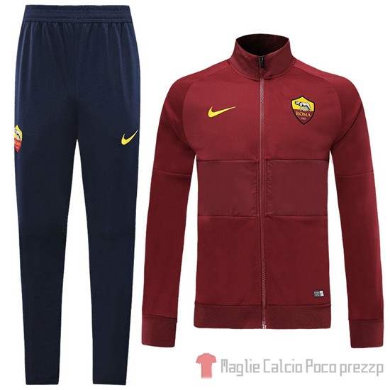 Tuta da Track Roma 2019/2020 Rosso - Clicca l'immagine per chiudere